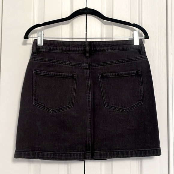 PacSun Kendall & Kylie Jean Mini Skirt in Black - Size: 26 - Picture 4 of 6